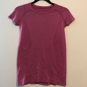 Zella pink workout top